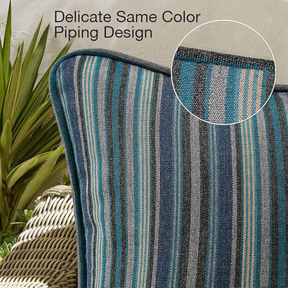 Sunbrella Decorative Outdoor Water Repellent Throw Pillows - Image 3
