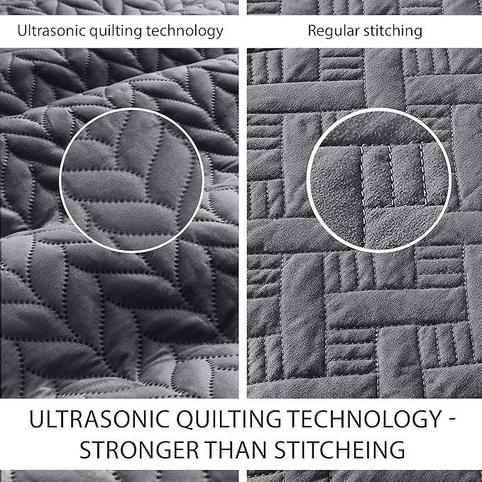 IR Imperial Rooms King Quilt Bedding Set Size + 2 Pillow Shams - Image 4