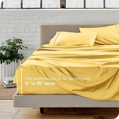 Bare Home Split Head Flex King Sheet Set - Image 6
