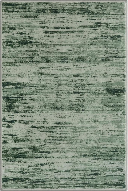 Modern Abstract Entryway Rug Indoor 2x3 Washable Rug Non-Slip Soft Small Area - Image 9