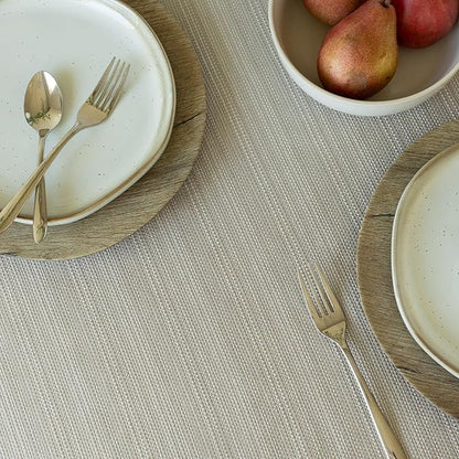 Benson Mills Cameron Textured Fabric Table Cloth, - Image 4
