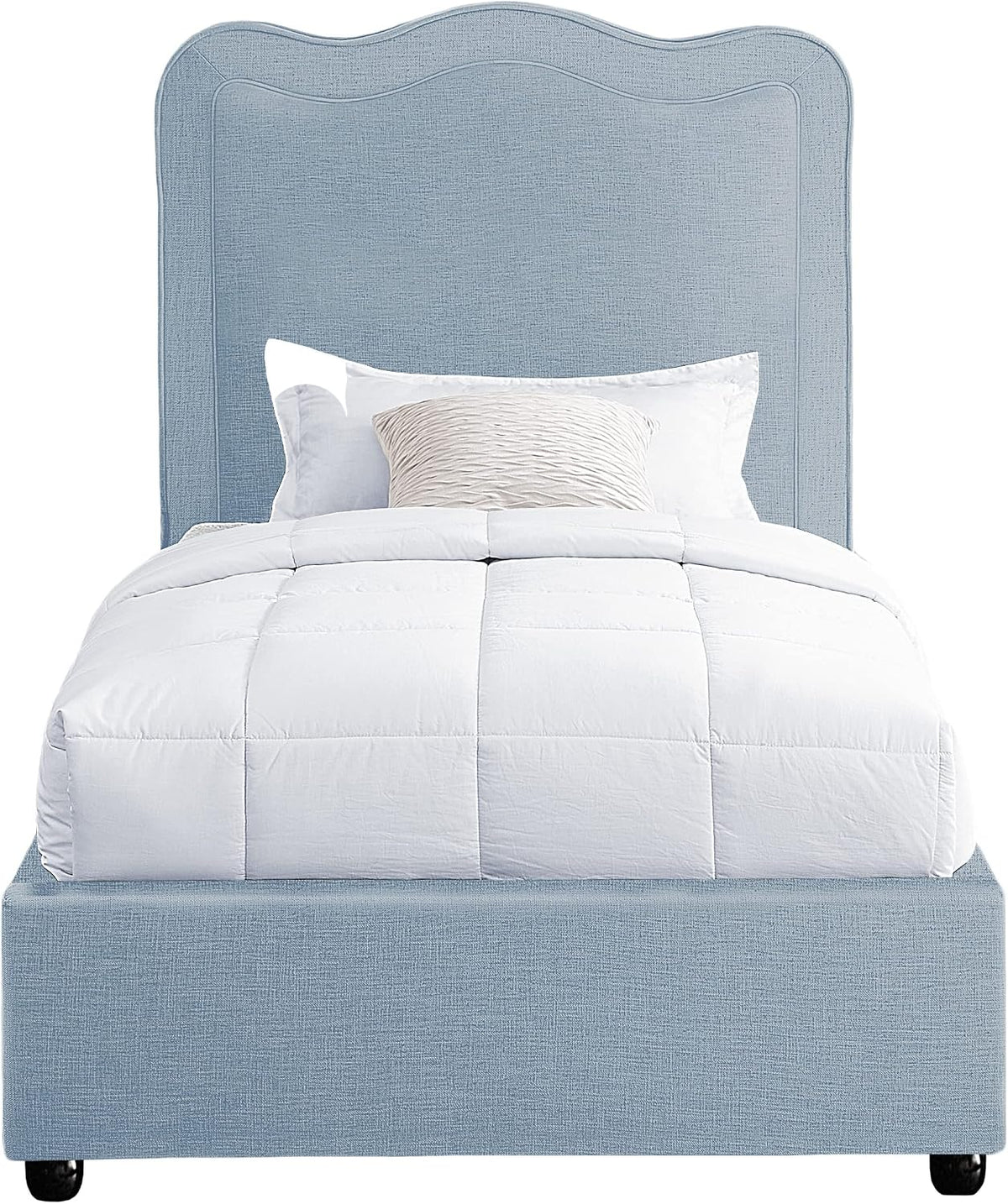 meridian furniture felixskyblu-t felix collection modern | contemporary, side view