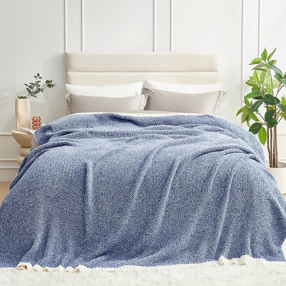 Snuggle Sac Queen Size Bedding Blankets, Super Soft Warm Oversized Blankets by SnuggleSac