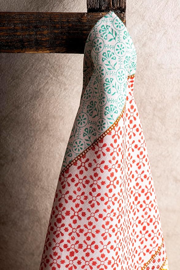 Maison d' Hermine Kitchen Towels Set of 3 100% Cotton 27.50" x 20" Reusable - Image 8