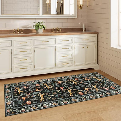 DUKINO 2x5 Rug for Hallway, Washable Kitchen Runner Rug - Image 4