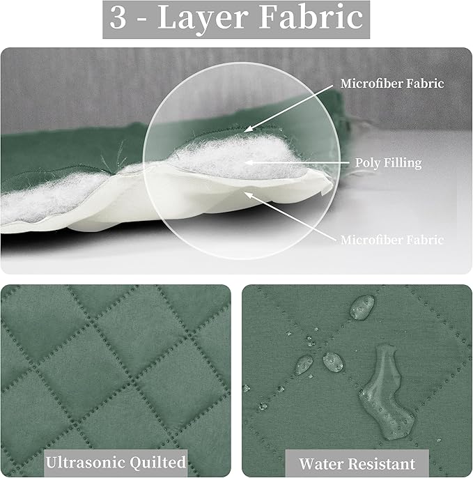Easy-Going Twin Size Reversible Quilt Set - Image 5