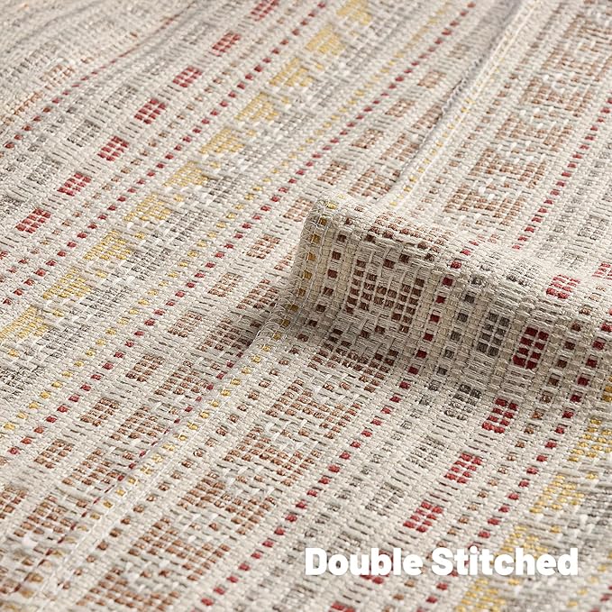 FUTEI Brown Red Decorative Throw Pillow Covers 20x20 Inch Set of 2, Soft Cozy - Image 4
