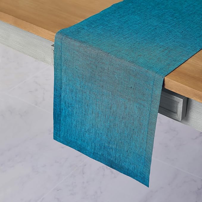Solino Home Linen Table Runner 72 Inches Long by SolinoHome
