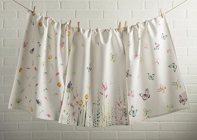 Maison d' Hermine Kitchen Towels Set of 2 100% Cotton 27.50" x 20" Reusable - Image 7