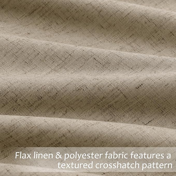 Khaki Blackout Curtains 84 Inch Long - Image 4