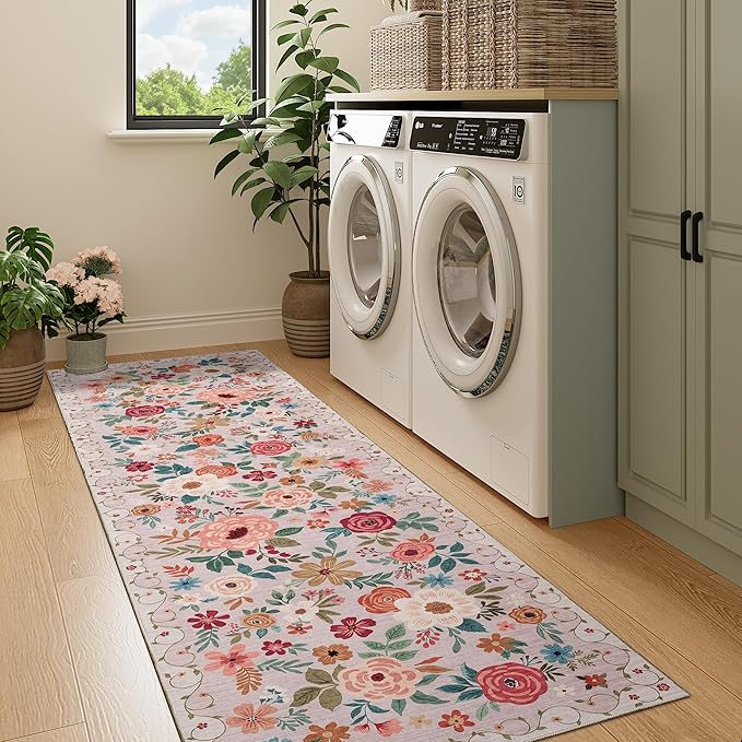 DUKINO Runner Rug, 2x7 Boho Kitchen Rug - Image 4