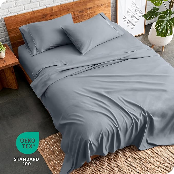 Bare Home Full Extra Long Sheet Set - Image 7