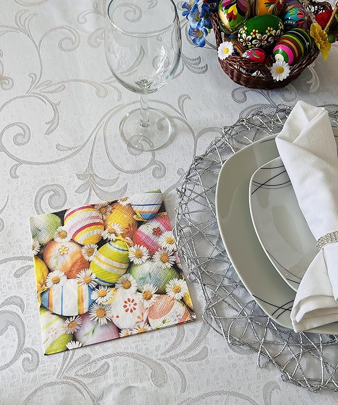 AM Decor Easter Luncheon Paper Napkins 20-Count Dinner Paper Napkins - Image 6