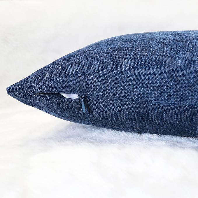 Slow Cow Cashmere Rectangular Pillow Cover Pillowcase Decorative Lumbar Throw - Image 3