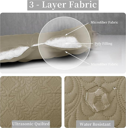 Easy-Going Twin Size Reversible Quilt Set - Image 5