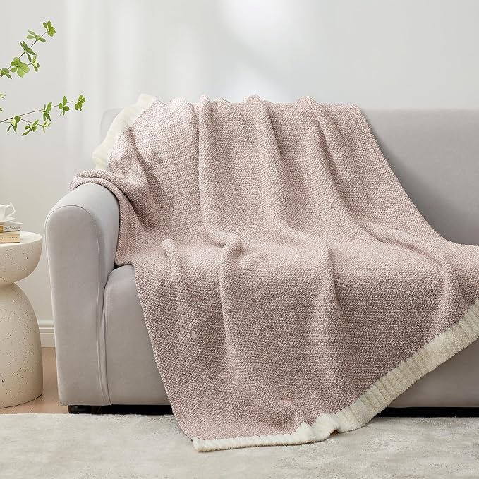 Snuggle Sac Heather Taupe Throw Blanket - Image 5