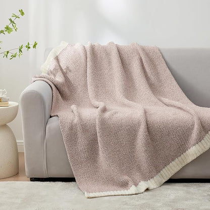 Snuggle Sac Heather Taupe Throw Blanket - Image 5