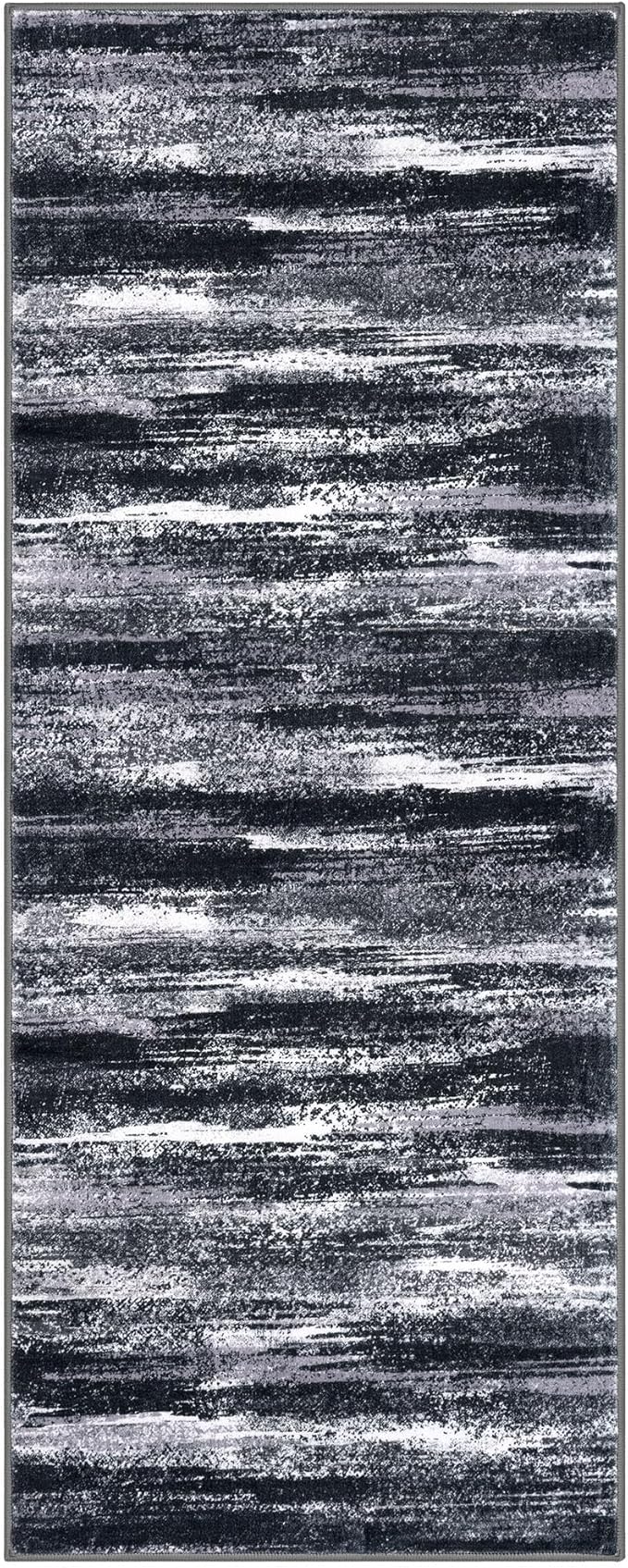 Modern Abstract Runner Rug 2x5 - Image 9