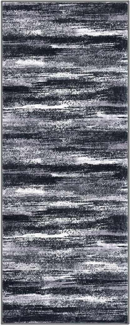 Modern Abstract Runner Rug 2x5 - Image 9