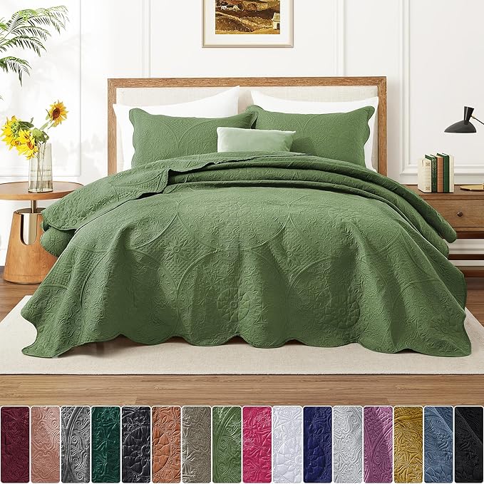 IR Imperial Rooms Twin Quilt Bedding Set Size + 1 Pillow Shams - Image 4