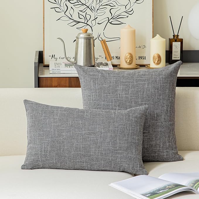 Kevin Textile Square Throw Pillow Cover, Linen Soft Cushion Covers, Home Decor - Image 5