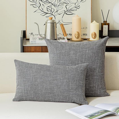 Kevin Textile Square Throw Pillow Cover, Linen Soft Cushion Covers, Home Decor - Image 5