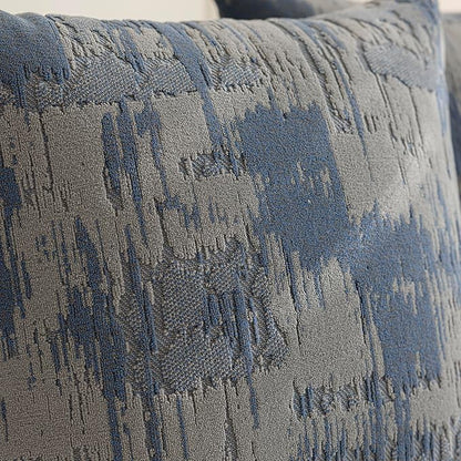 Set of 2 Art Textured Throw Pillow Covers, Abstract Sculpted Design - Image 5