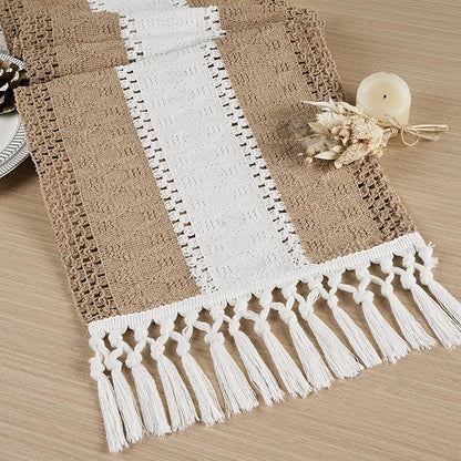 FEXIA Boho Table Runner for Home Decor by FEXIA