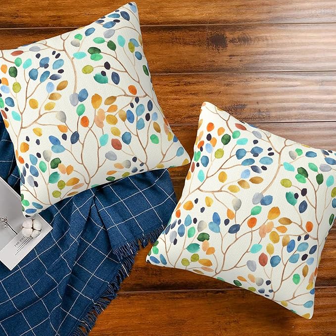 Throw Pillow Cover Case Abstract Floral - Image 7
