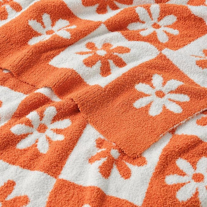 Snuggle Sac Fall Checkered Blanket, 50x60 inches - Image 3