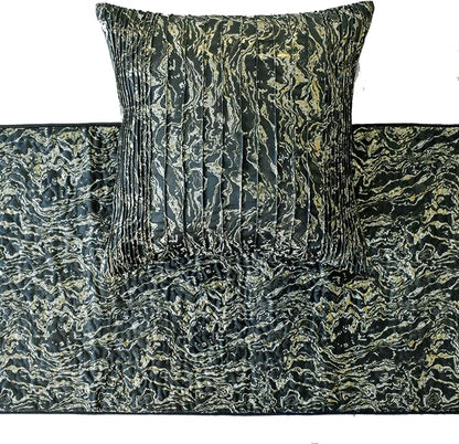 The HomeCentric King/Queen/Twin Black Decorative Bed Runner Full 68"x18" Bed - Image 3