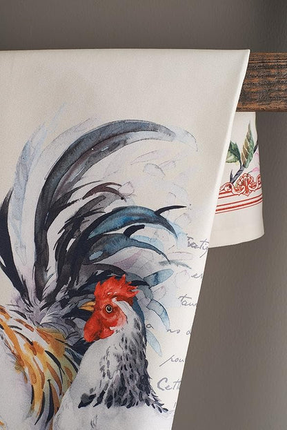 Maison d' Hermine Kitchen Towels Set of 2 100% Cotton 27.50" x 20" Reusable - Image 7