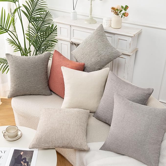 Throw Pillow with Insert 18x18 Inch Set of 2 - Image 5