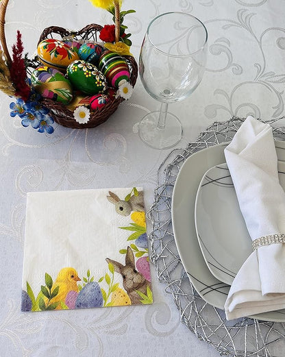 AM Decor Easter Luncheon Paper Napkins 20-Count Dinner Paper Napkins - Image 2