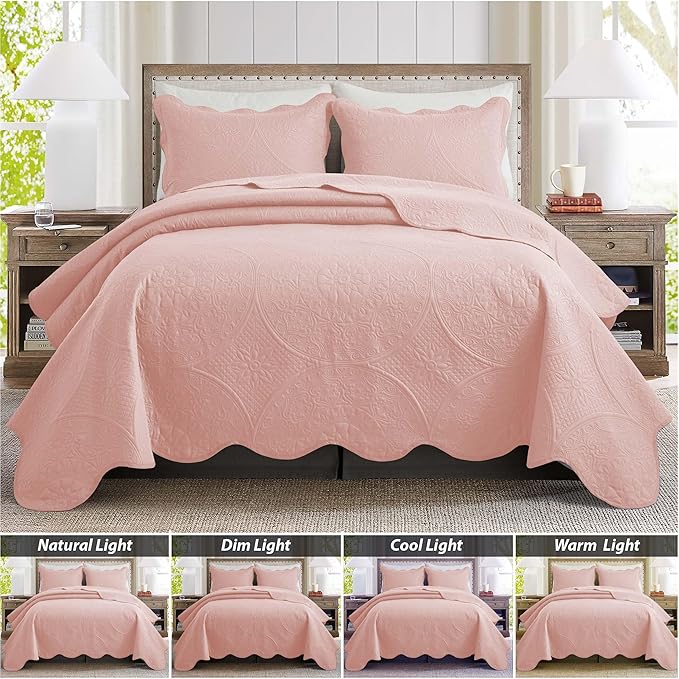 IR Imperial Rooms Twin Quilt Bedding Set Size + 1 Pillow Shams - Image 3