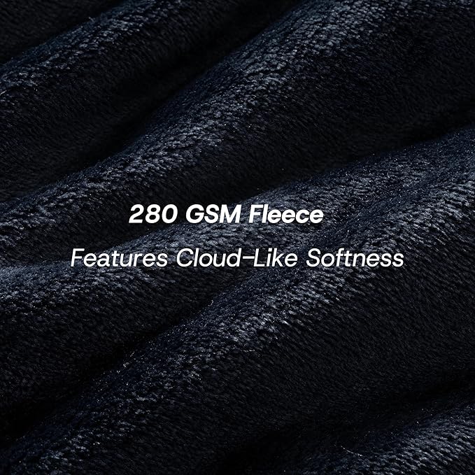 Luxury Fleece Warm Blanket, Soft Lightweight Velvety Plush Blanket - Image 5