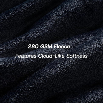 Luxury Fleece Warm Blanket, Soft Lightweight Velvety Plush Blanket - Image 5