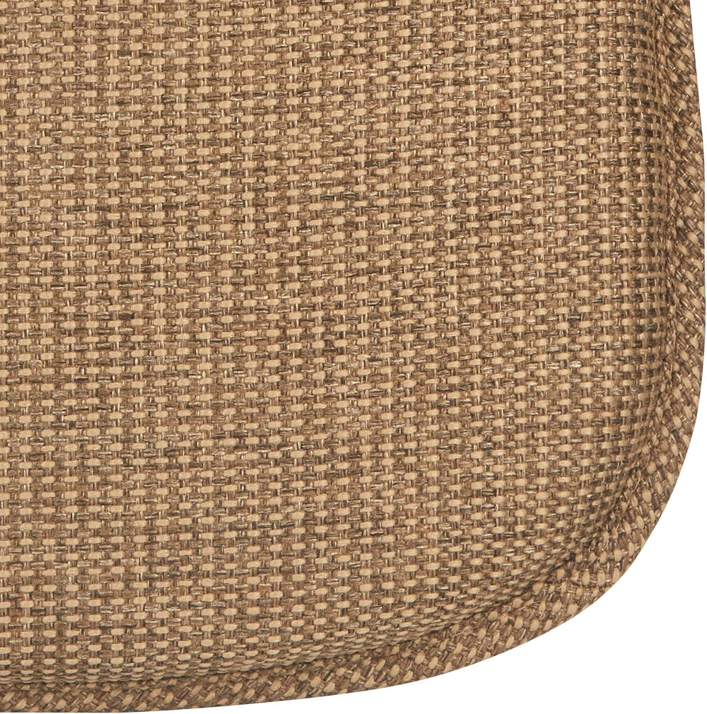 Klear Vu Gripper Non-Slip Mid Century Modern Shell Chair Cushion, Assembled i...