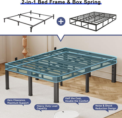 20 inch king size bed frame,double layer heavy on a desk or shelf