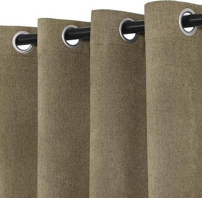 Macochico Full Blackout Curtains 84 Inches Long Insulated Noise Reducing - Image 4