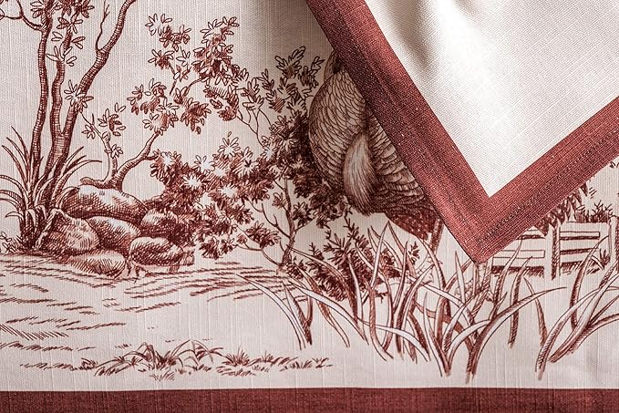 Maison d' Hermine Cloth Napkins Set of 4 100% Cotton - Image 8