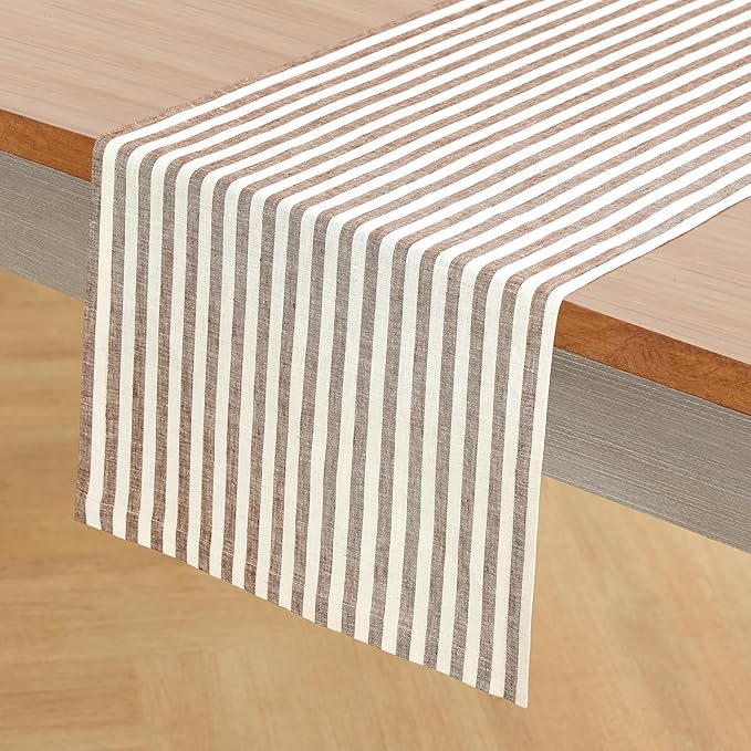 Solino Home Linen Table Runner 72 Inches Long - Image 2