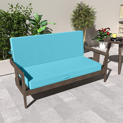 Outdoor Loveseat Cushions, 46x24 Outdoor Chair Cushions - Image 6
