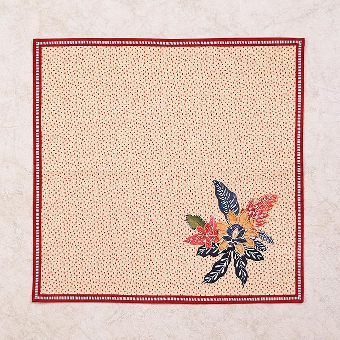 Maison d' Hermine Cloth Napkins Set of 4 100% Cotton - Image 8