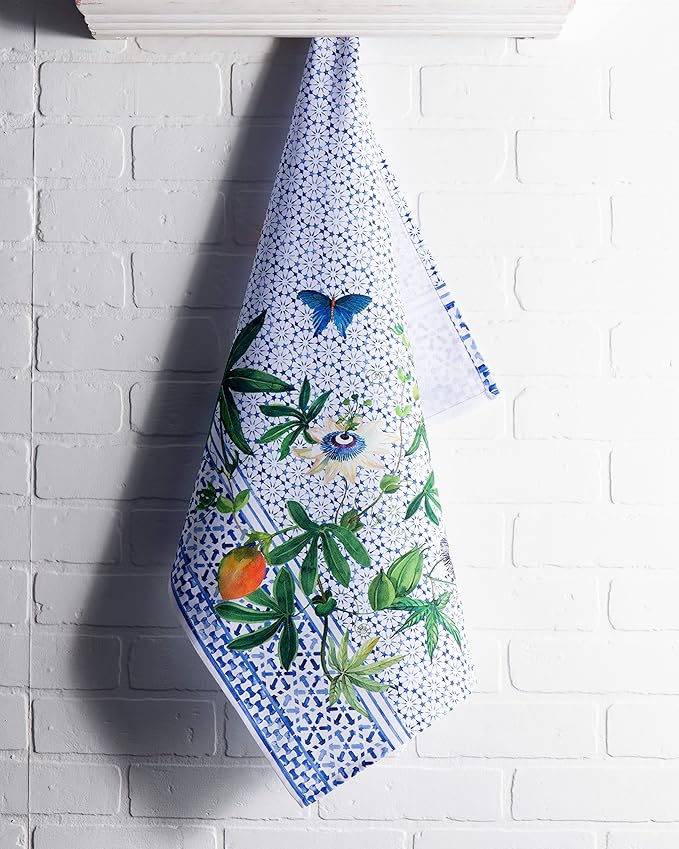 Maison d' Hermine Kitchen Towels Set of 3 100% Cotton 27.50" x 20" Reusable - Image 7