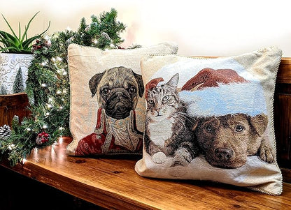 Tache Christmas Throw Pillow Cover - Image 6