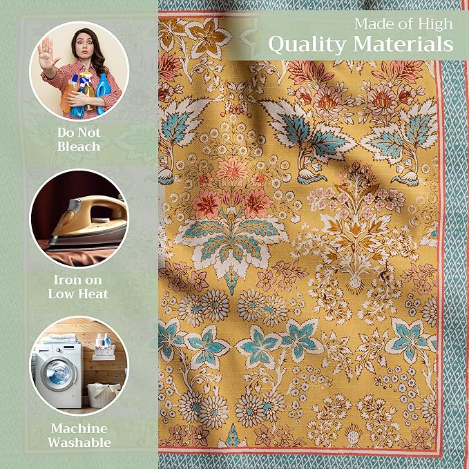 Maison d' Hermine Cloth Napkins Set of 4 100% Cotton Everyday Reusable Square - Image 3