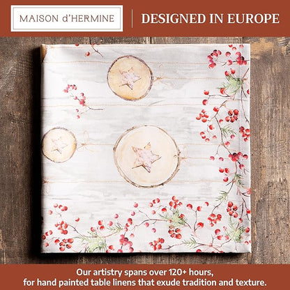 Maison d' Hermine Cloth Napkins Set of 4 100% Cotton - Image 2