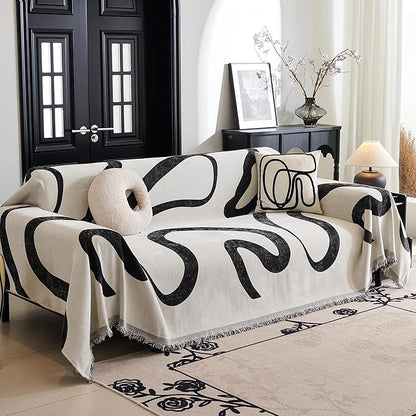 MYSKY HOME Boho Couch Cover Super Soft Couch Covers by MYSKYHOME