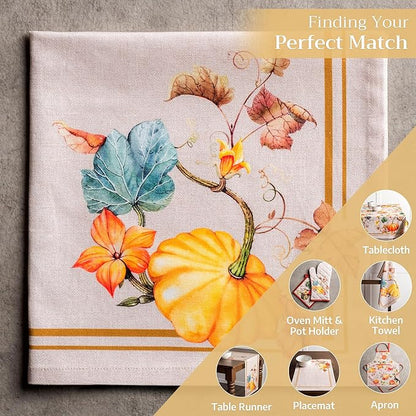 Maison d' Hermine Cloth Napkins Set of 4 100% Cotton - Image 5